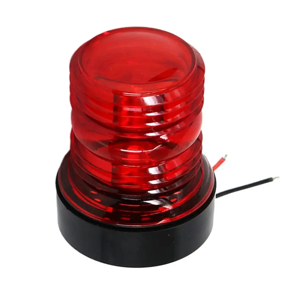 

Marine Red Anchor Light Navigation Light 360 Degree 2NM Waterproof