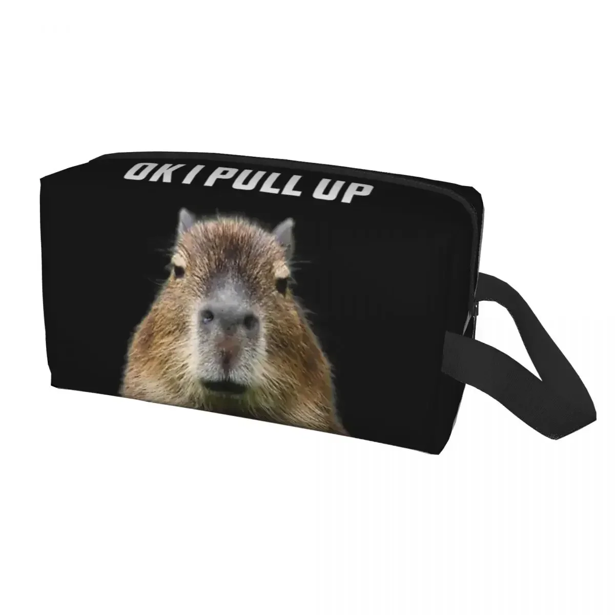 Игровая косметичка Capybara Giant Cavy Rodent Gamer для женщин органайзер туалетных