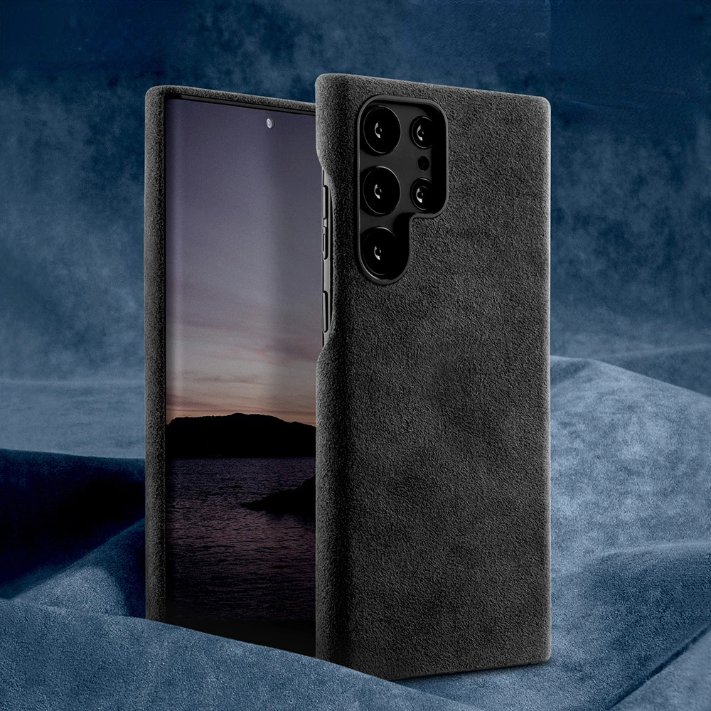 

Case for Samsung Galaxy S22 Ultra Plus S22+ 5G Luxury Business Supercar Same Artificial Leather Phone Cases Free shipping
