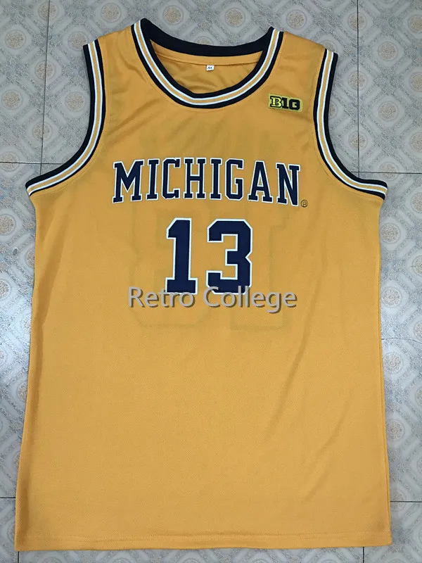 

24 Jimmy King 21 Ray Jackson 13 Moritz Wagner 12 Muhammad-Ali Abdur Rahkman Michigan State Basketball Jersey Embroidery Stitched