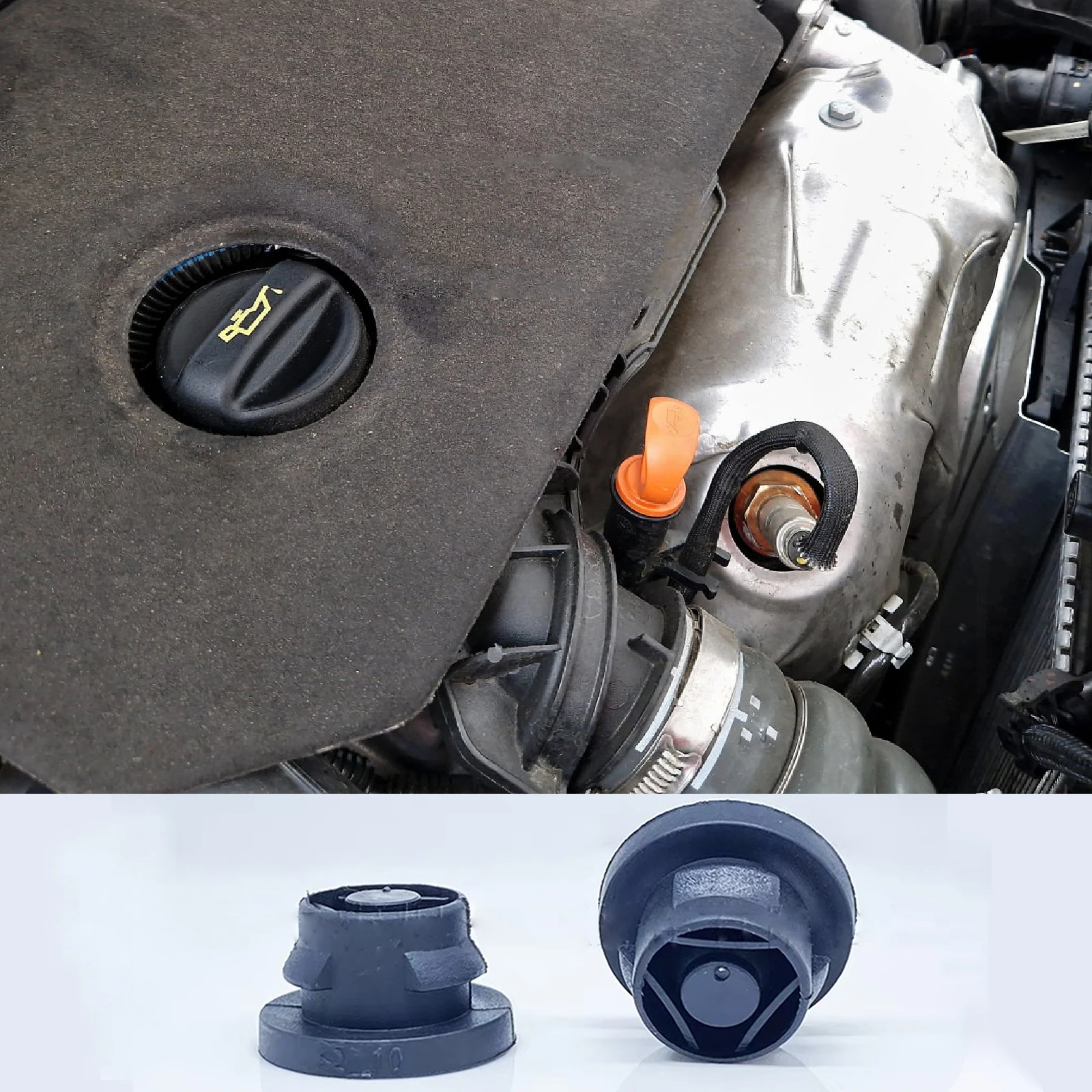 

2023 Hot For CITROEN PEUGEOT 1.6 HDI AIR FILTER BOX RUBBER GROMMET 1422A3 MOUNTING 3pcs
