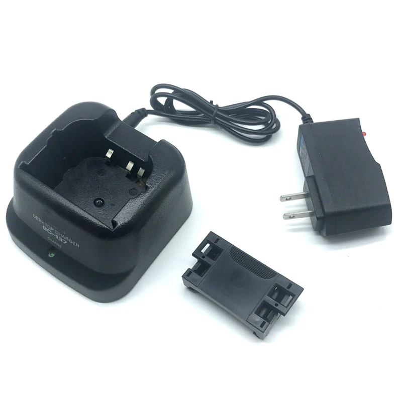 ICOM BC-137 Fast Rapid Dock Charger for IC-A6 IC-A24 IC-V8 IC-V82 IC-U82 IC-F3GT IC-F4GT IC-F30GT IC-F40GT BC-144N BP-209N Radio