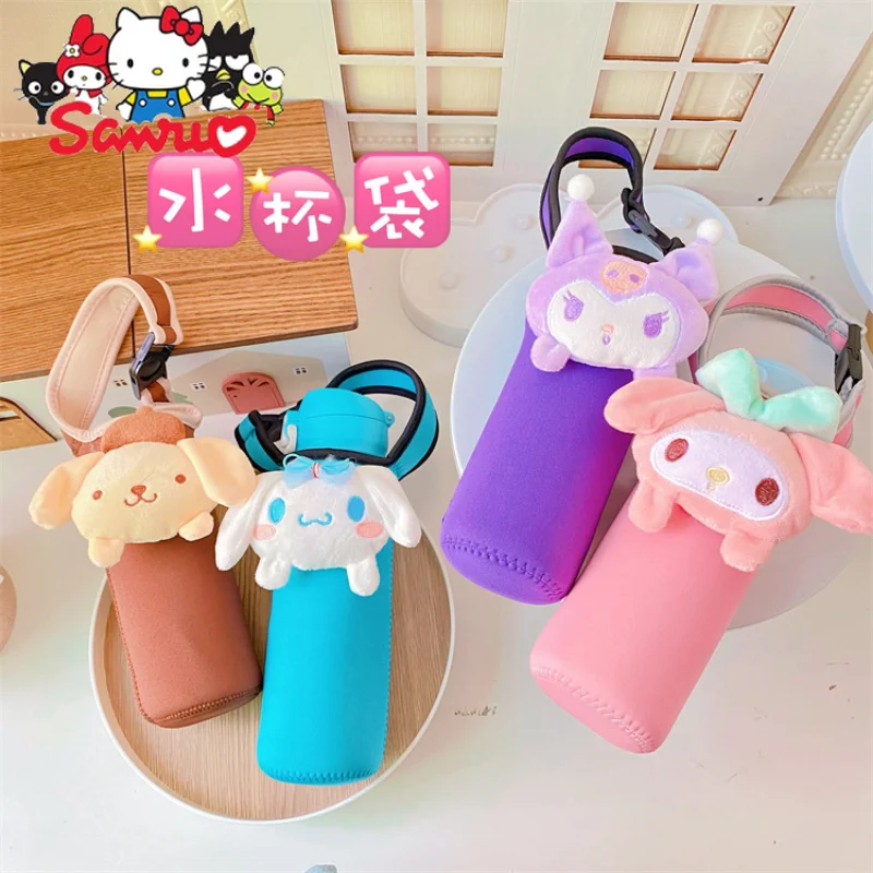 

Sanrio Melody Kuromi Hello Kitty Cinnamoroll почтовый теплоизолированный тоут для чашки воды Теплоизоляционный противоударный чехол