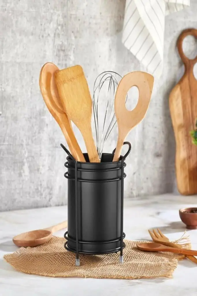 

Italian black Metal spoon