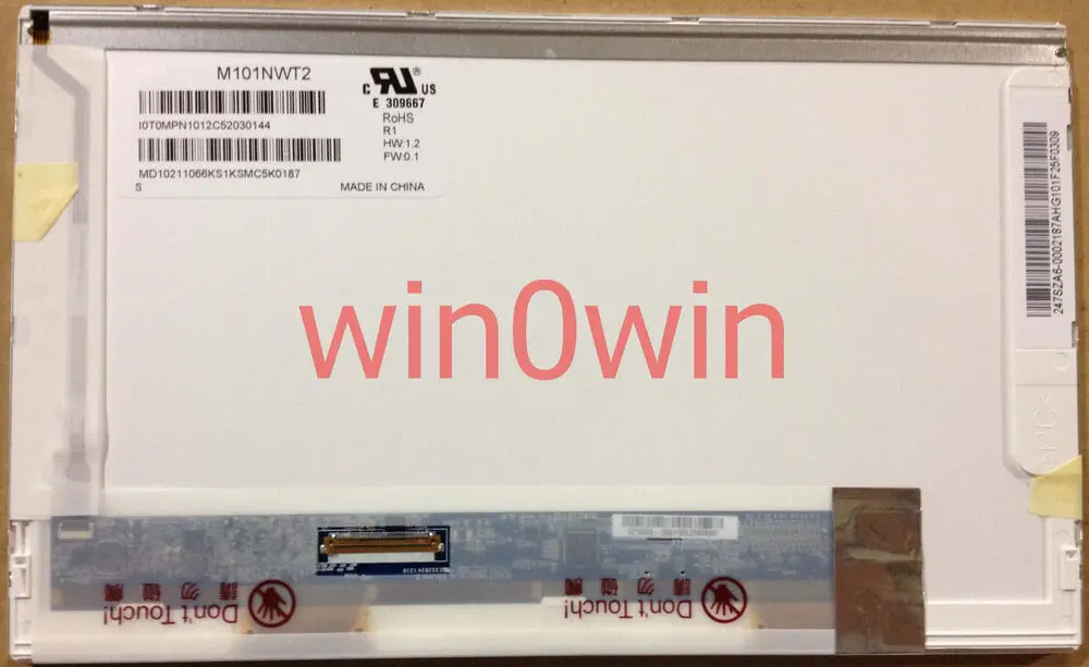 

Для M101NWT2 R2 R1 CLAA101NB01A LTN101NT02 LTN101NT07 N101LGE-L11 L21 1024X600