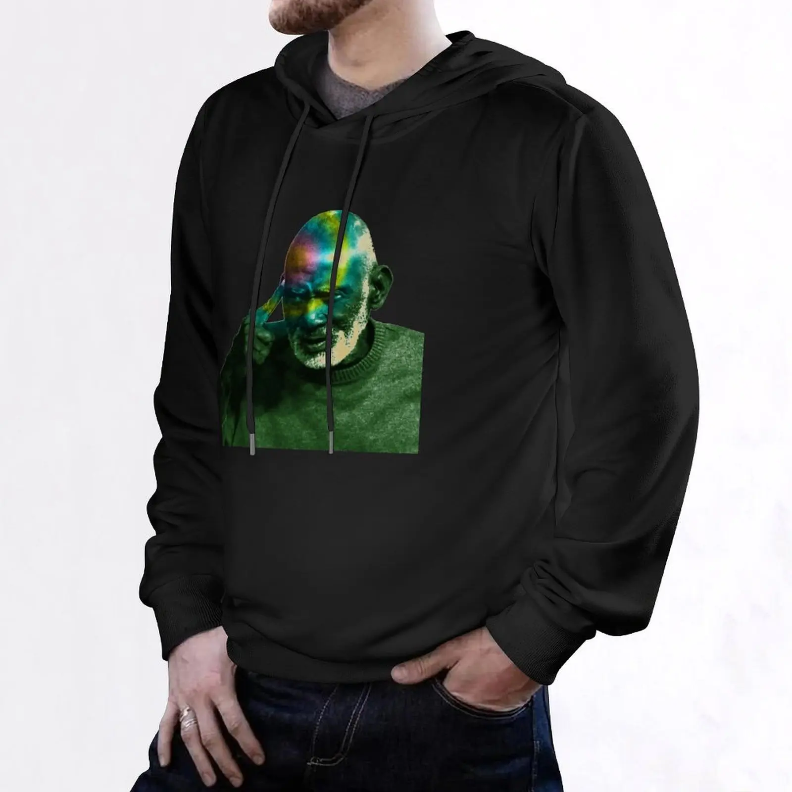 Dr Sebi Food for thought прозрачный пуловер с капюшоном мужская одежда толстовка аниме