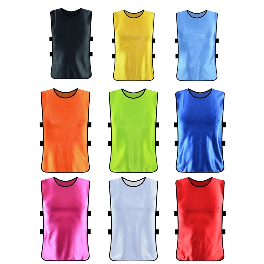 Тренировочные Жилеты Scrimmage Team Дышащие Футбольные Майки Для Взрослых И Детей
