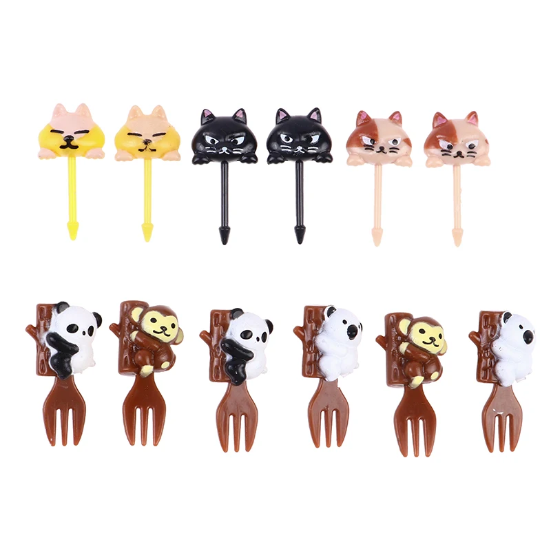 

6 шт., вилка в виде кошачьей лапы