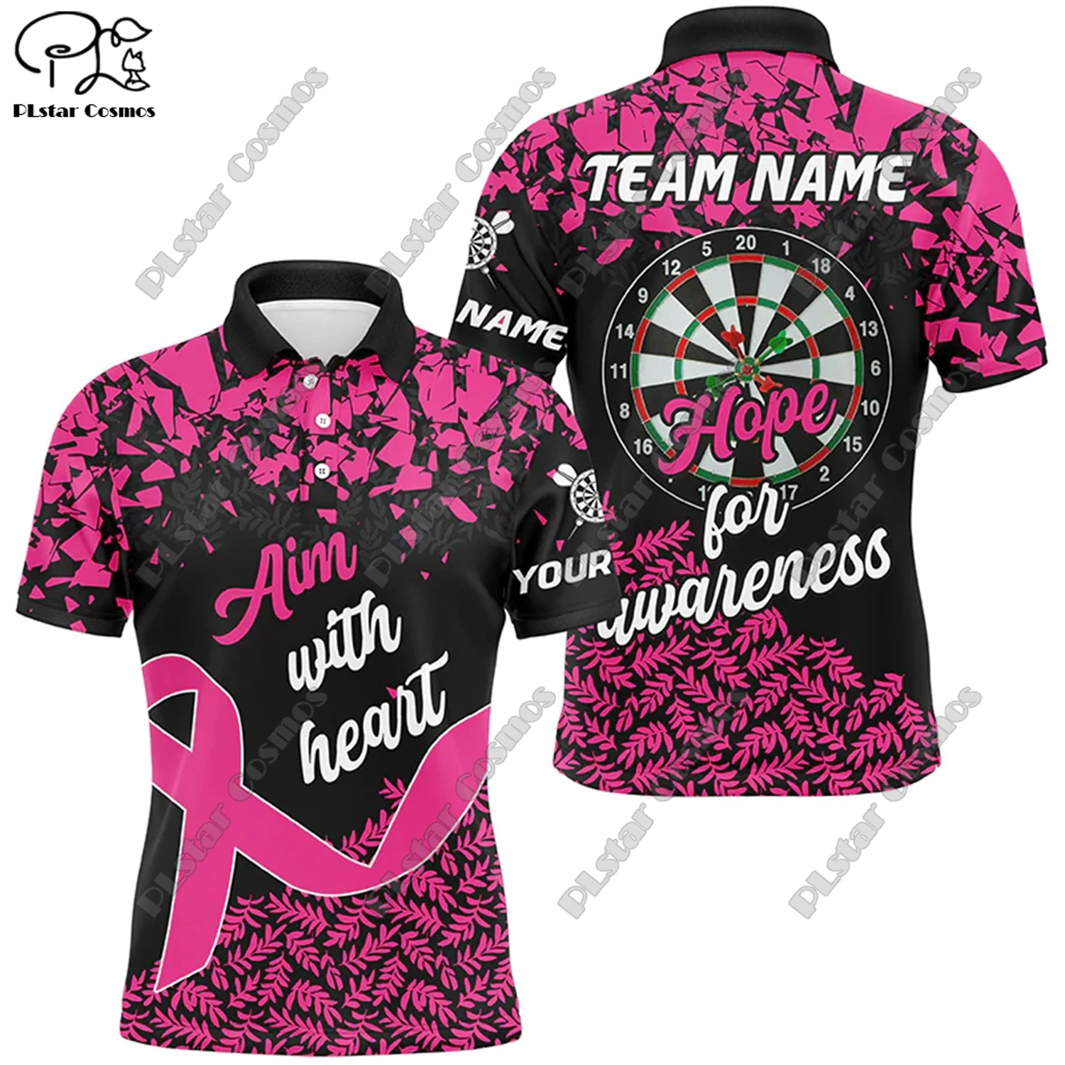 Футболка-поло с 3D-принтом пламени универсальная для отдыха спорта