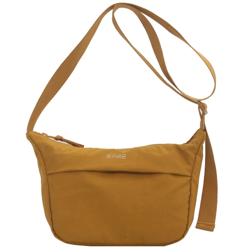 Симпатичные маленькие сумочки для женщин 2022 зимняя мягкая нейлоновая сумка-тоут