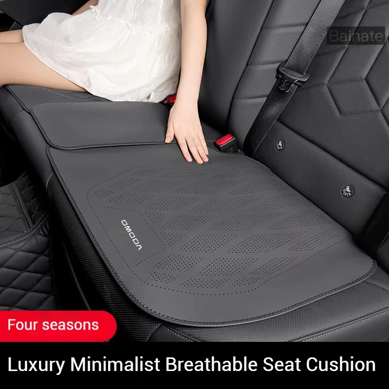 Фото Для JAECOO Omoda C5 E5 C9 Omoda C7 5 9 EV PHEV 2025, кожаные чехлы на сиденья, всесезонные накладки на сиденья, аксессуары для спинок автомобильных сидений №5