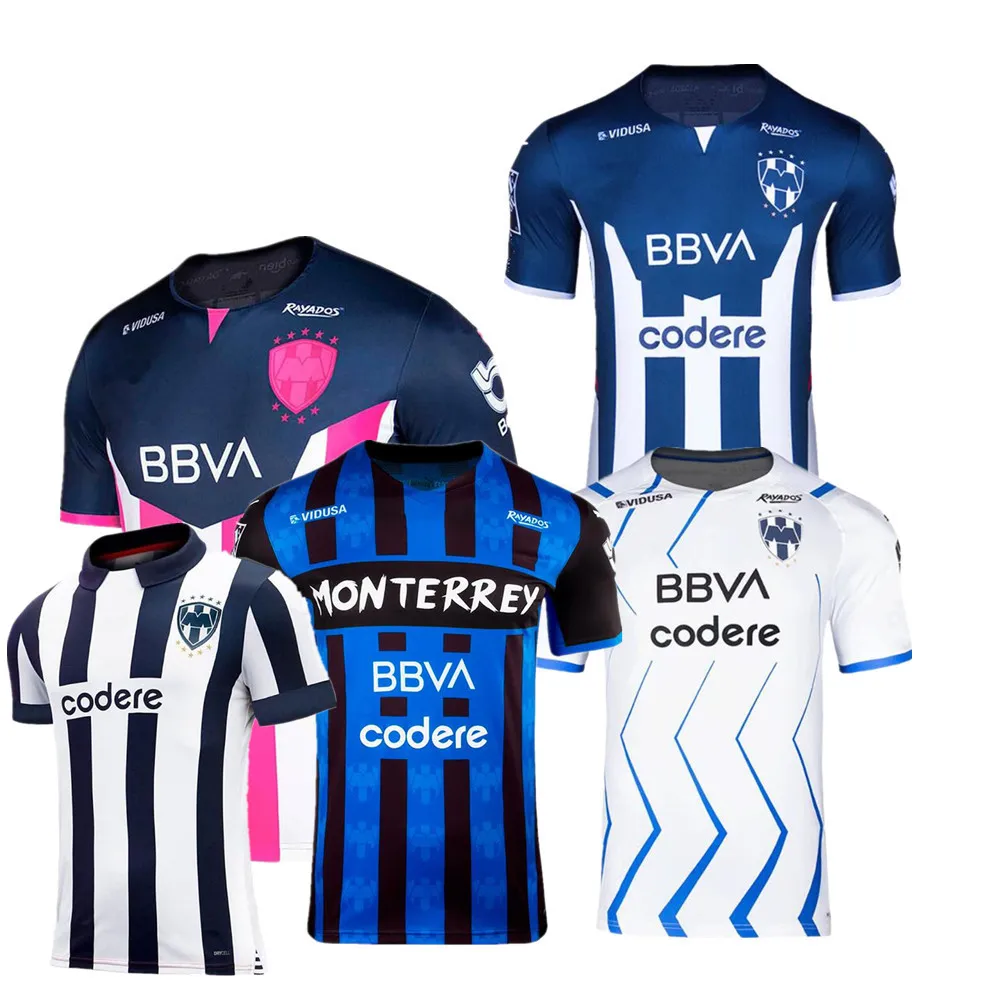 

2021 2022 Liga MX Monterey Jersey football shirt D. PABON R.FUNES MORI AKE LOBA V.JANSSEN L.VANGIONI Football Shirt uniform