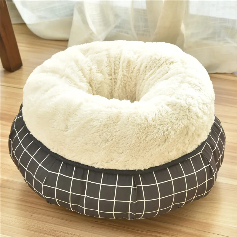 

Best Selling Closed Cat Litter Winter Warm Deep Sleep Pet Bed Kennel Four Seasons Pet Supplies