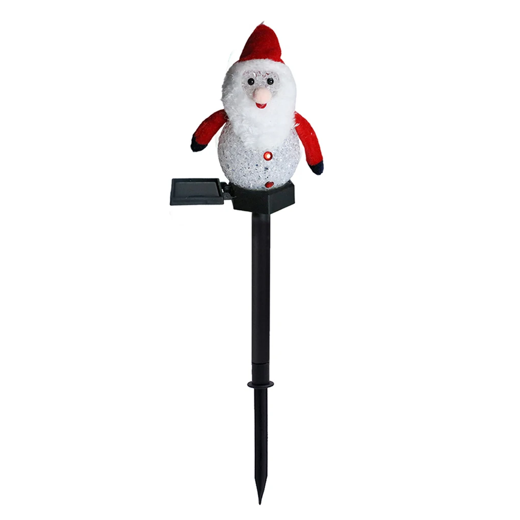 

Christmas Snowman Solar Light Garden Yard Lawn Lamp Lighting Ground Decors