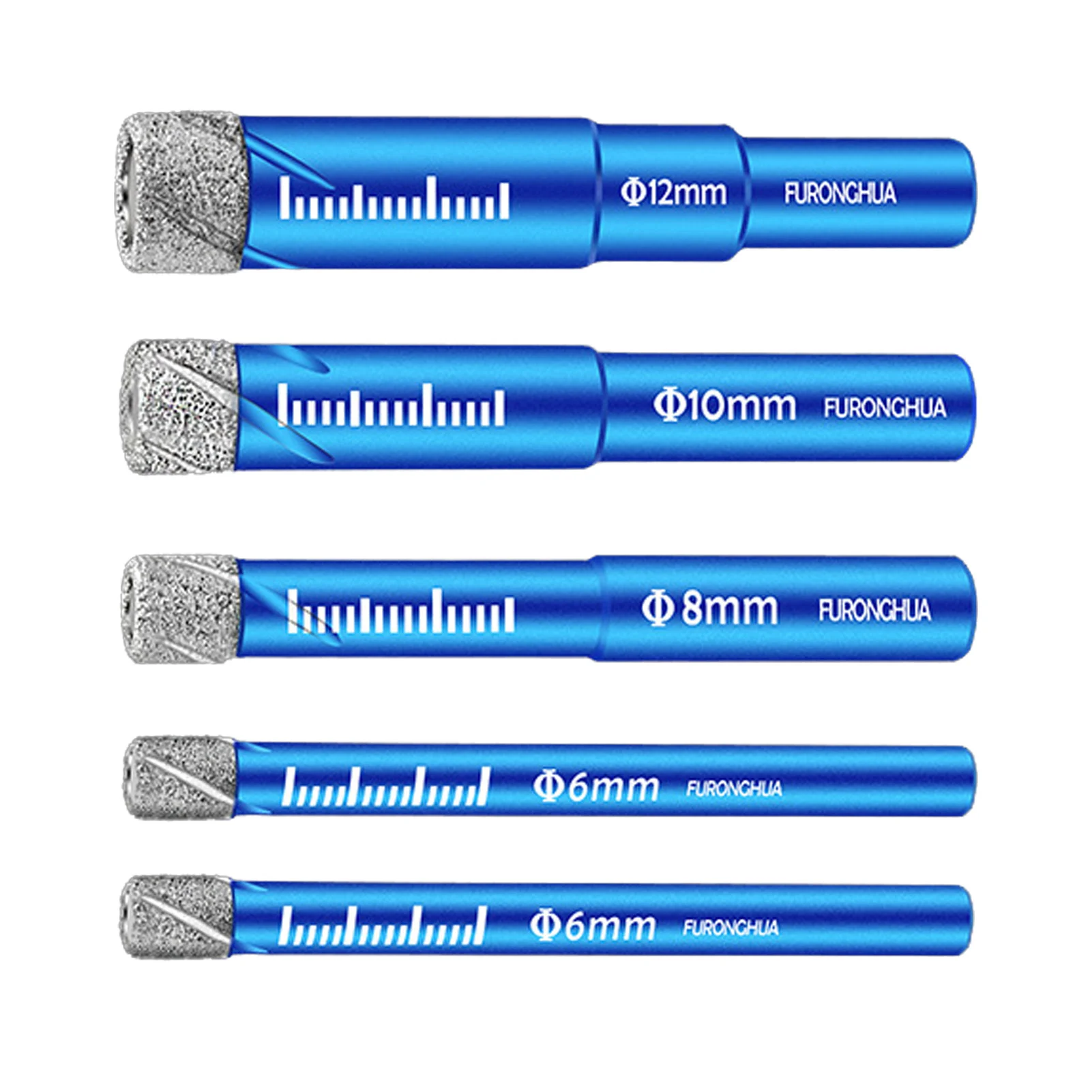 

6/6/8/10/12mm Diamond Bits And 6mm Carbide Bits Tipped Drill Bit Very Durable Ceramic Bits For Drilling Glass Ceramic Tile