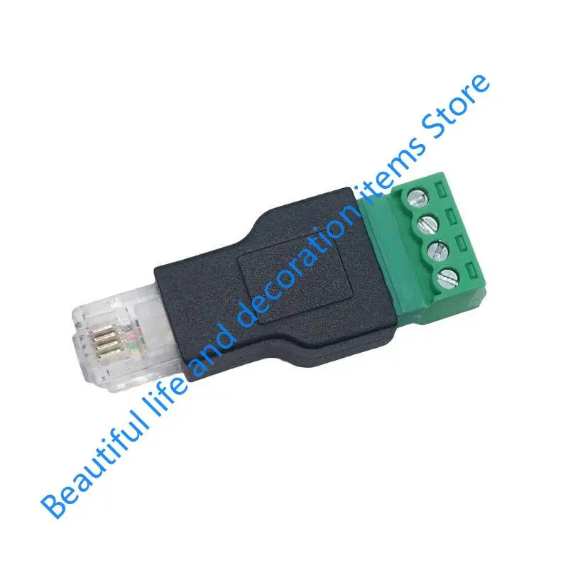 

RJ11 переходник на винтовые клеммы 4P 4C