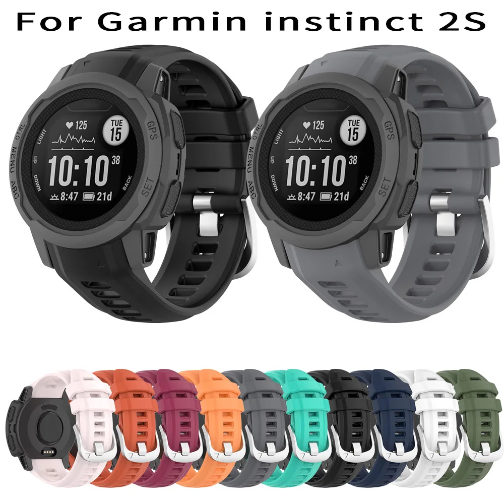 

Brand New Silicone Strap For Garmin Instinct 2s Watch Band Strap For Garmin Instinct2s Bracelet Smart Watch Accessories