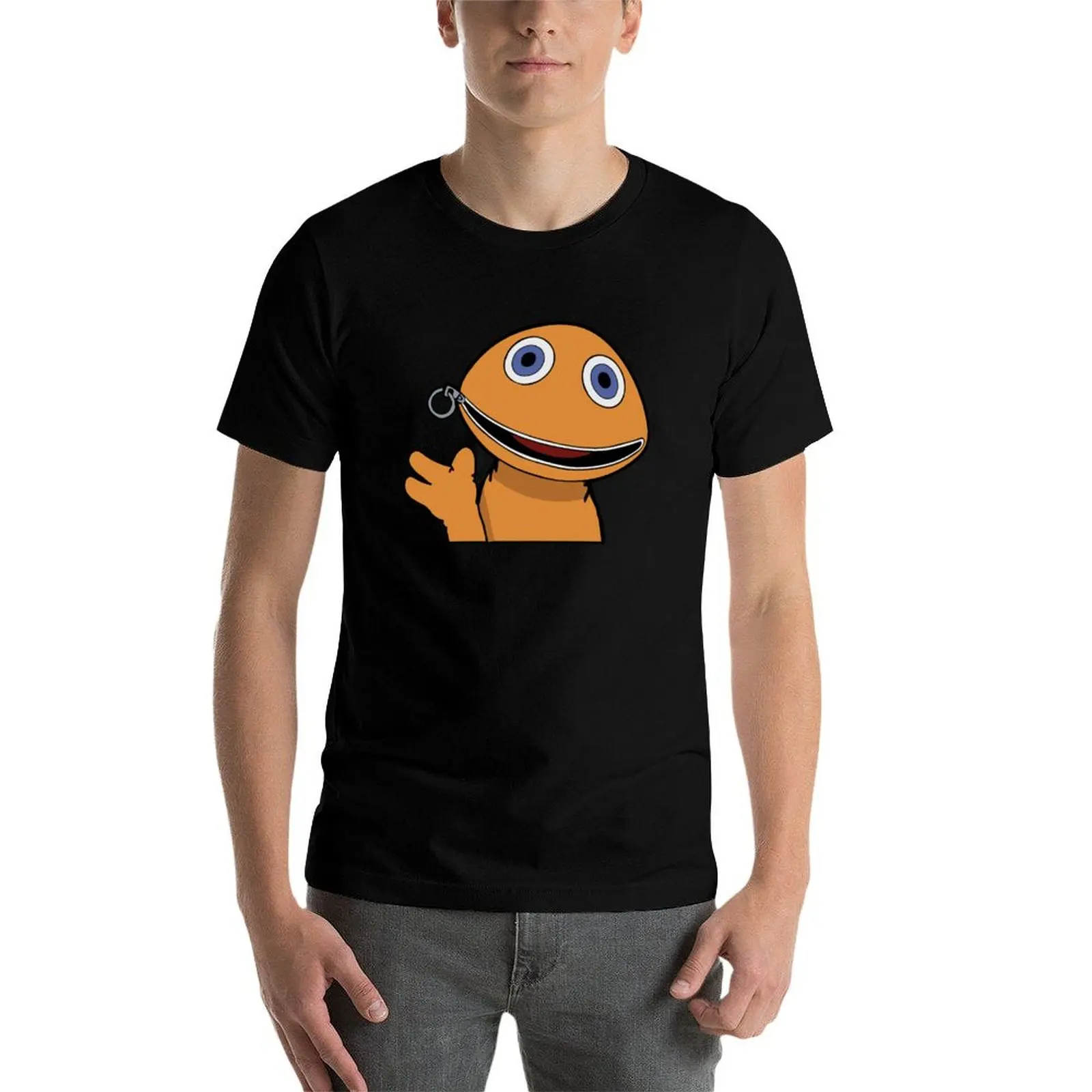 Фото Футболка zippy, мужская роскошная мужская футболка с рисунком, футболки с аниме, футболка большого размера №5