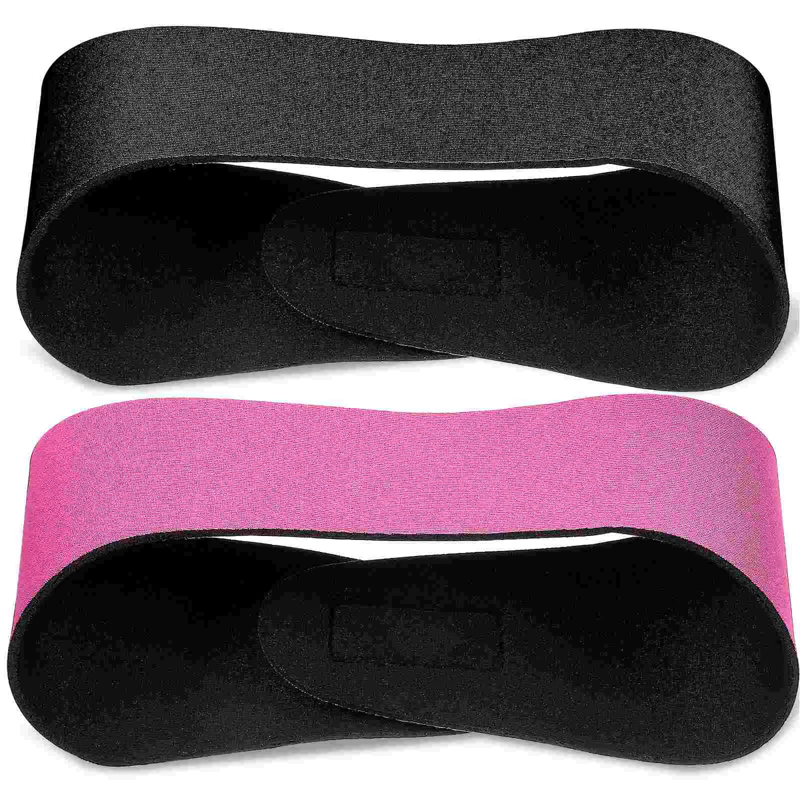 

2 Pcs Headband Ear Protection Earbuds Swimming Headbands Toddlers Sports Rubber Child