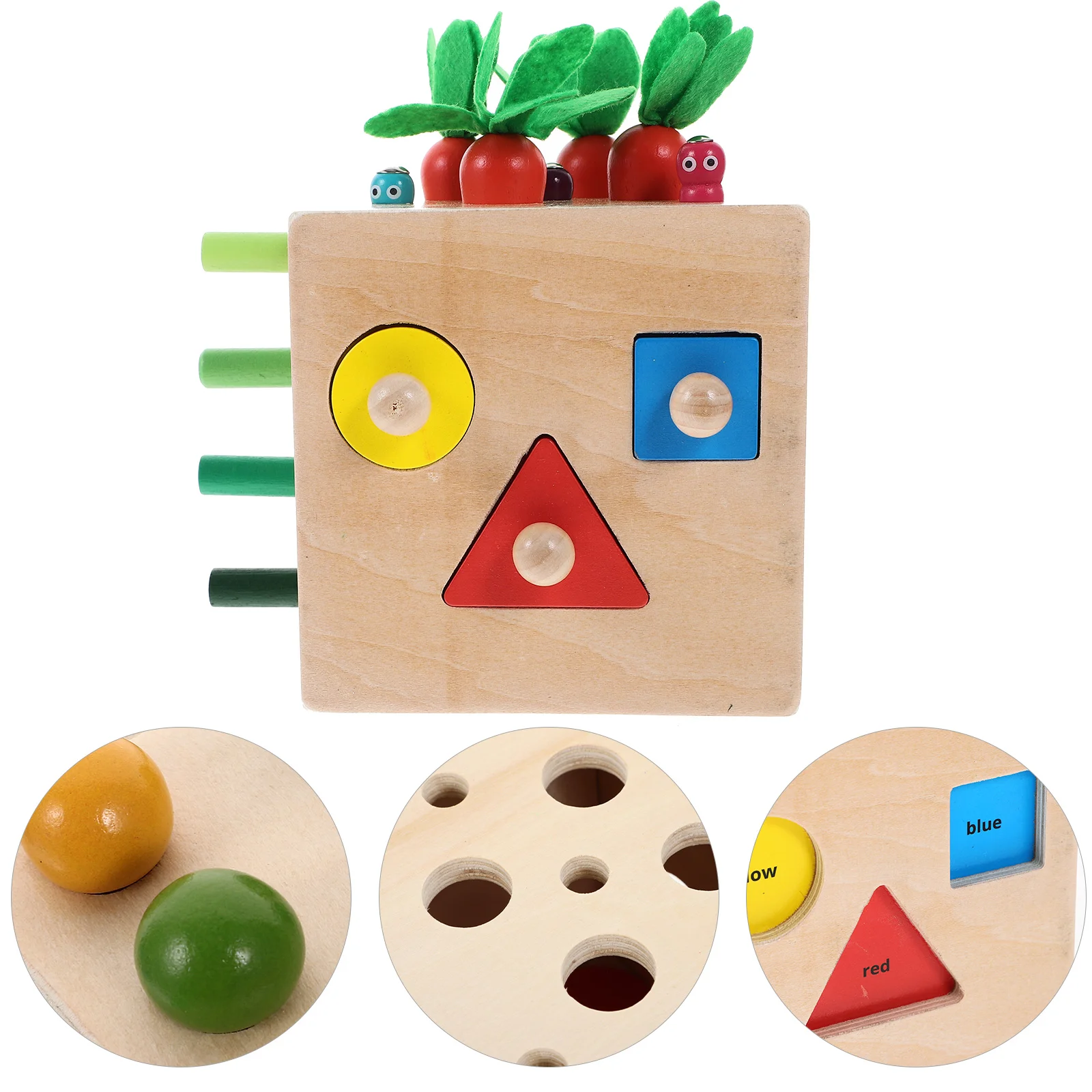 

Toddlers Montessori Toy Kids Cognitive Desktop Ornament Learning Toys Wooden Letter Educational Multicultural