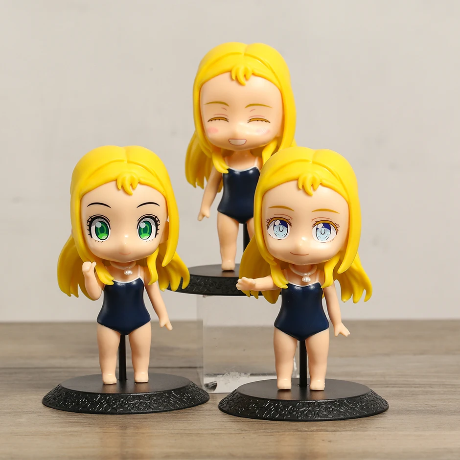 

3pcs/set Summer Time Rendering Kofune Ushio PVC Figures Toys Desktop Dolls 10cm
