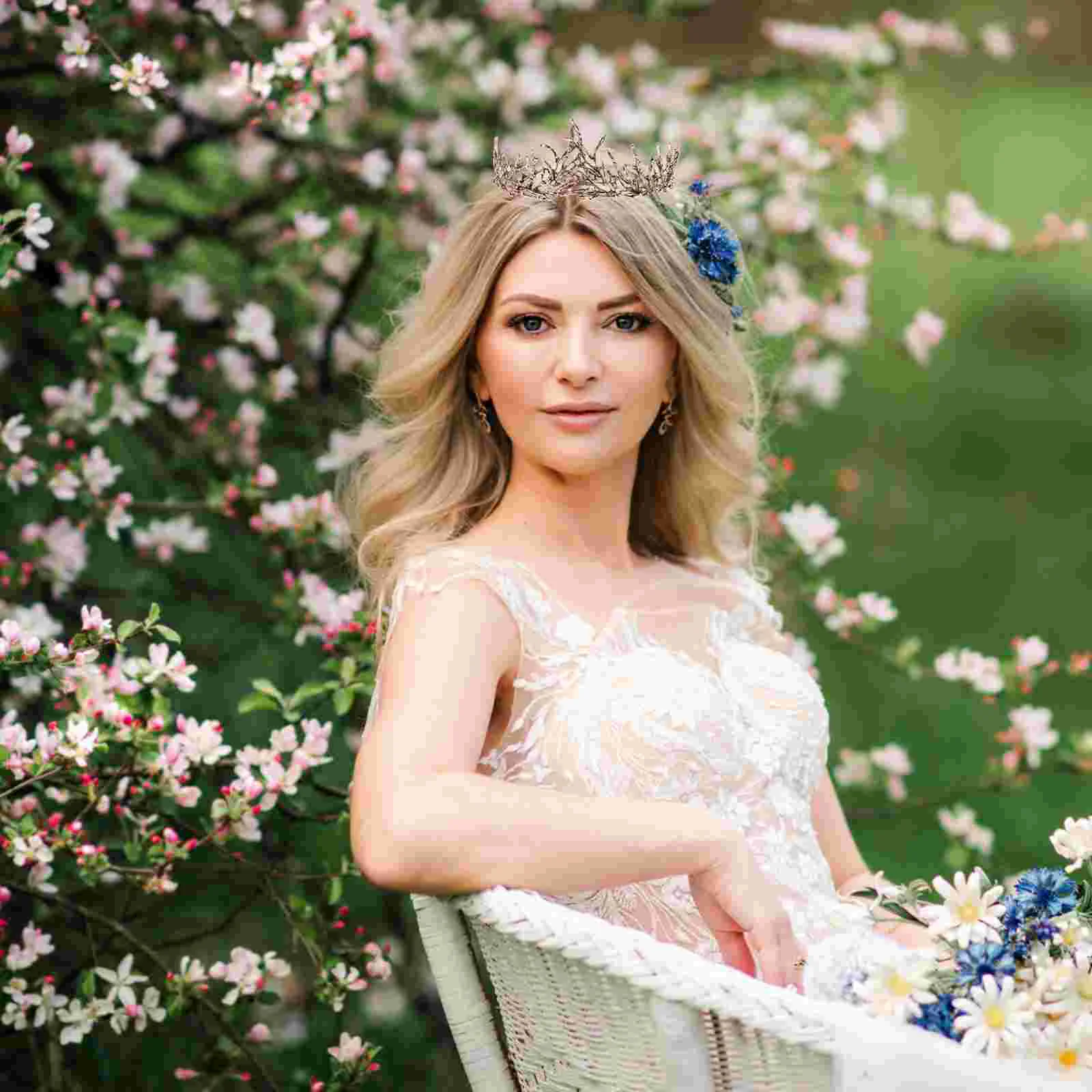 Жемчужный головной убор ветка корона винтажный декор для банкета изысканная