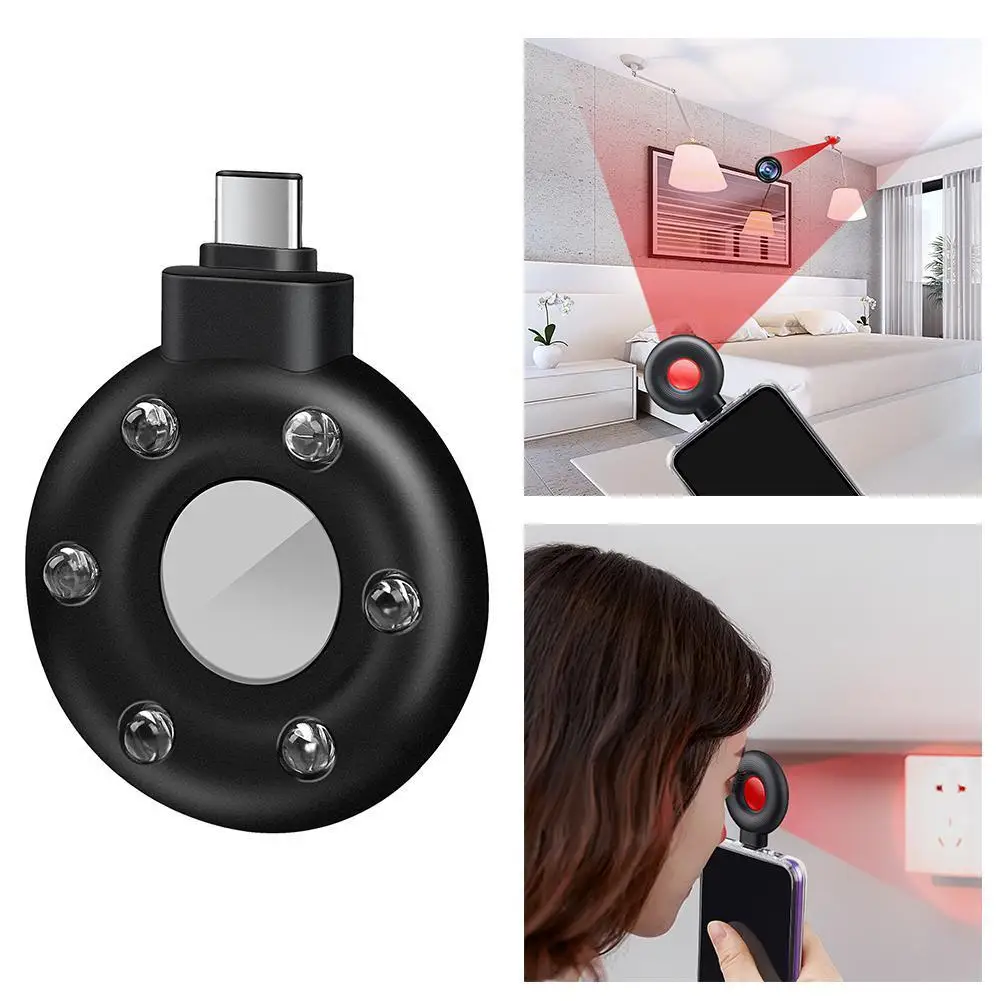 

Portable Anti Hidden Camera Infrared Handheld Anti-peeping Finder For Screening Pinhole & Cameras