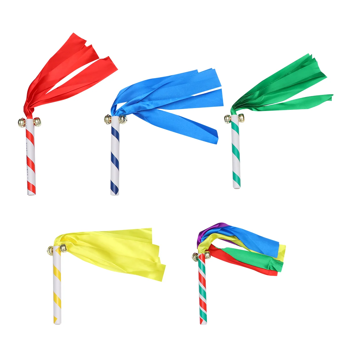 

Pom Poms Cheer Cheerleading Cheering Teamsquad Cheerleader Accessories Stick Kids Girl Props Dance Diy Handle Games
