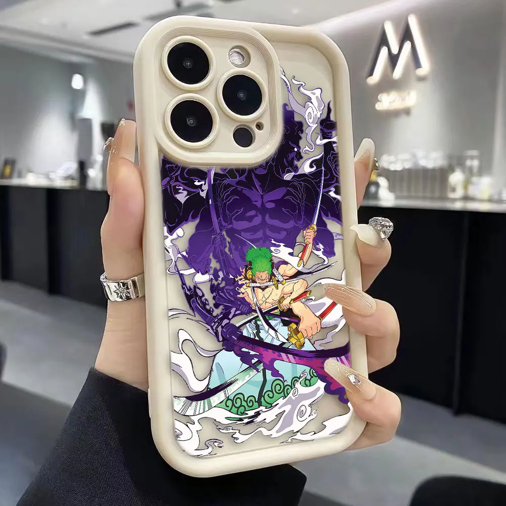Фото Чехол для телефона One Piece GEAR 5 Zoro Luffy для Xiaomi 15 15T 17 14 14T PRO MAX 8 11 12 12T 13 LITE 5GNE, противоударный чехол-накладка DIY №5