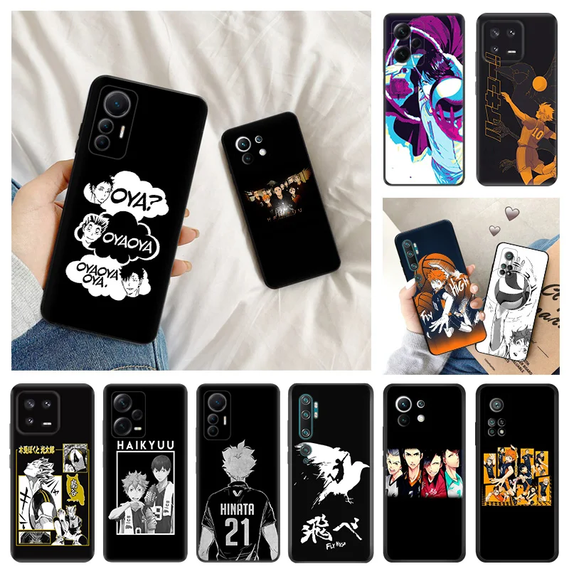 

Cartoon Haikyuu Hinata Soft Phone Cases For Redmi A1 10A 10C 11 Prime RedmiNote 12 Pro 11SE 11S 11E 11T 10 Lite 10S Matte Cover