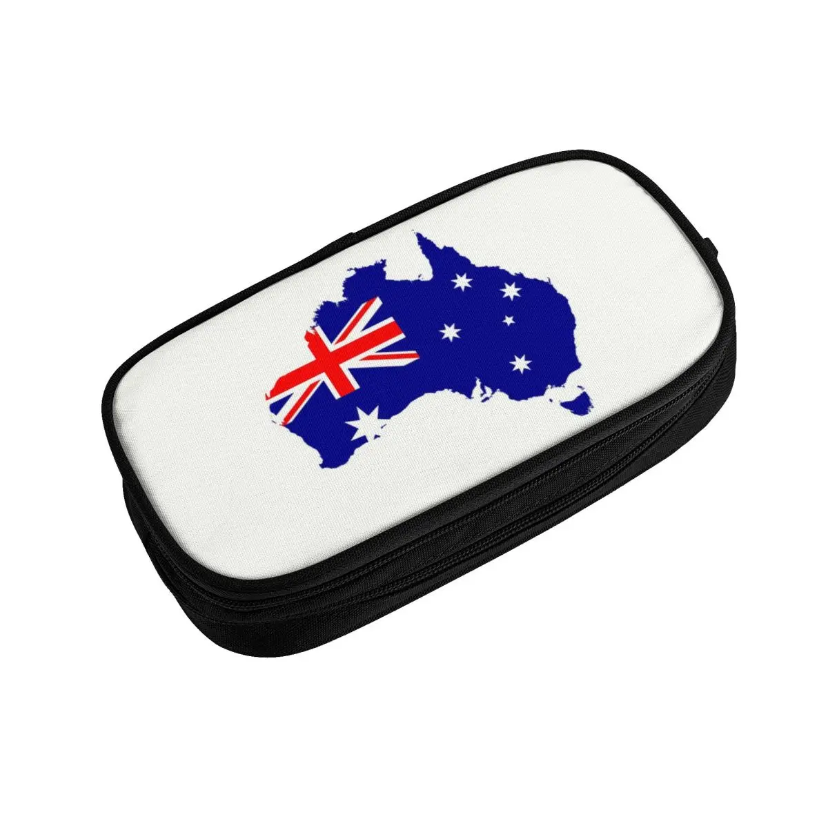 Индивидуальные милые пеналы с австралийским флагом и картой для девочек