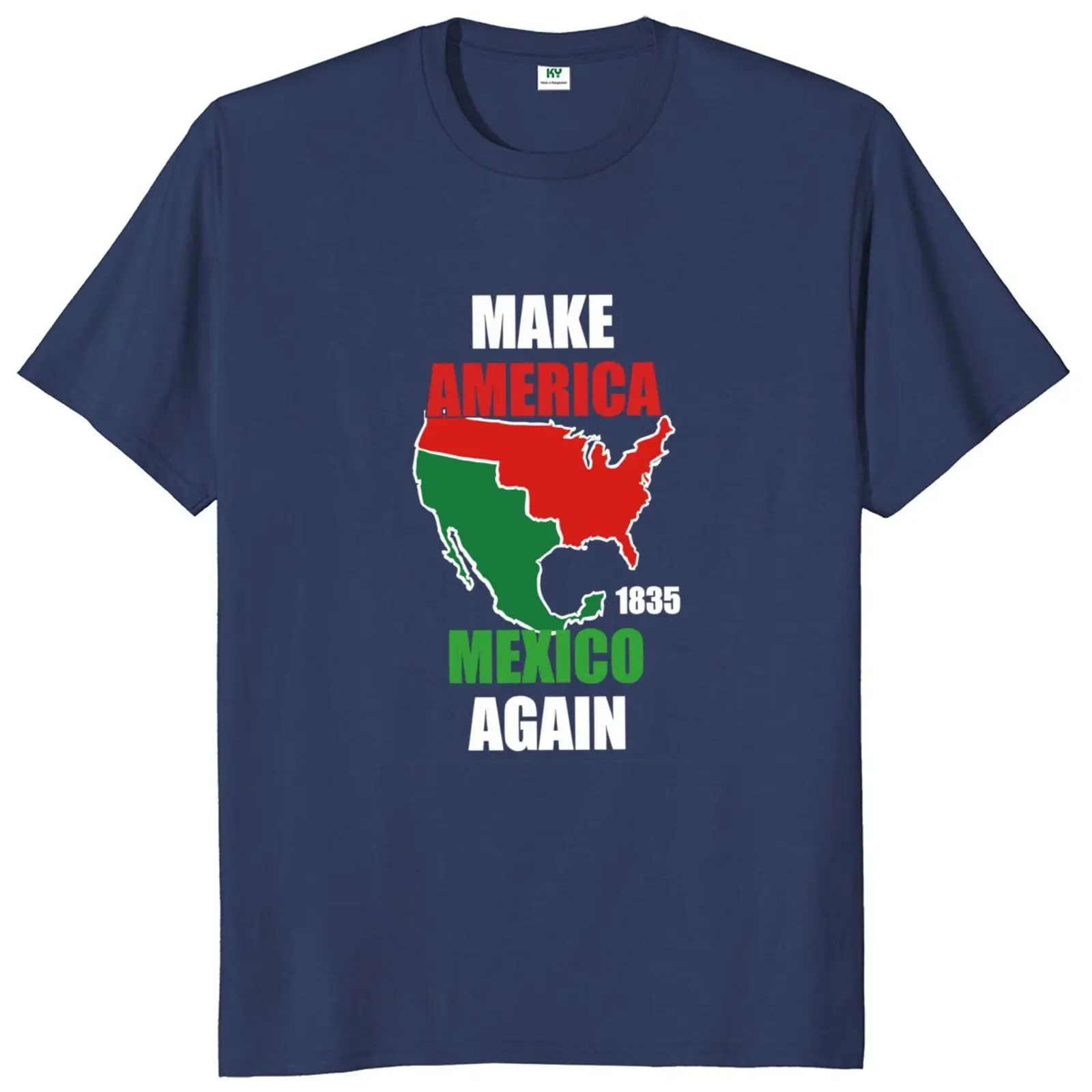 Футболка Сделай Америку снова Мексики забавные футболки с мексиканским флагом