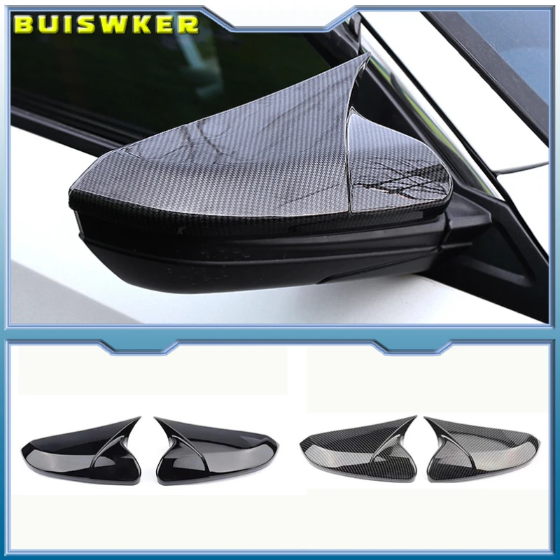 

Side Rearview Mirror Cap Wing Mirror Cover Fit For Honda Civic 2016 2017 2018 Car Accessories