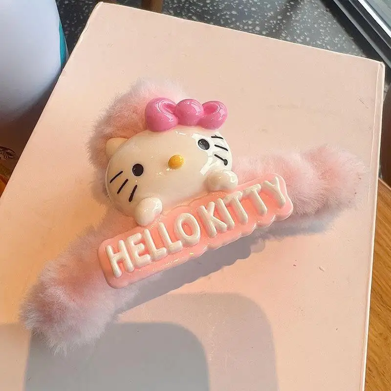 Sanrio HelloKitty осенне-зимний милый плюшевый брелок для ключей собака с корицей Куруми