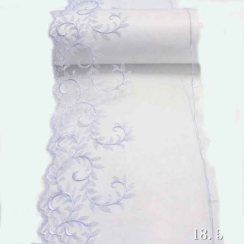 28 ярдов, Цветочная вышитая кружевная отделка для нижнего белья