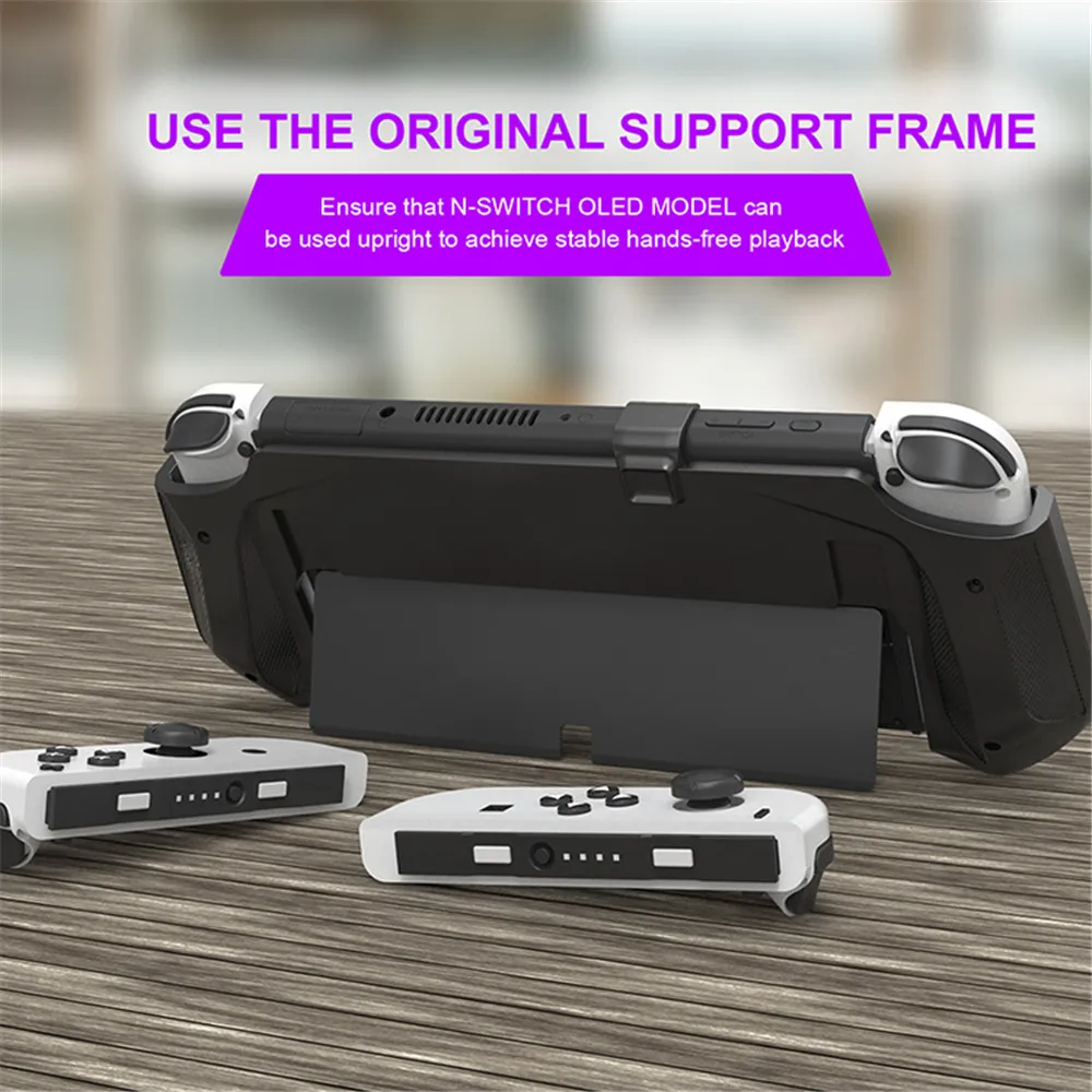 

Цельный ручной держатель для игровой консоли, защитный захват, подключаемый OLED джойстик для переключателя OLED