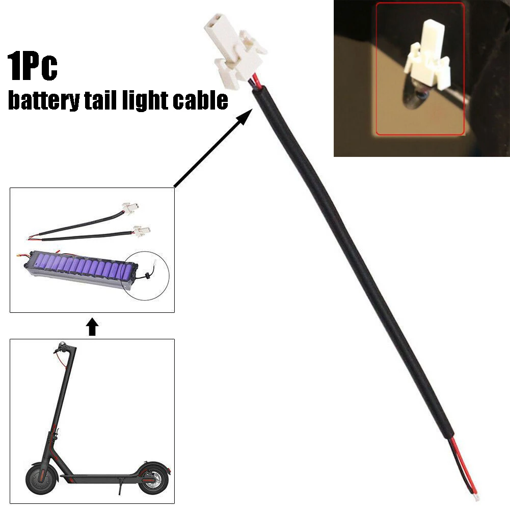 

1pcs New Style For M365 Electric Scooter Battery To Rear Tail Light Connection Smart Led Cable Direct Replacement Parts
