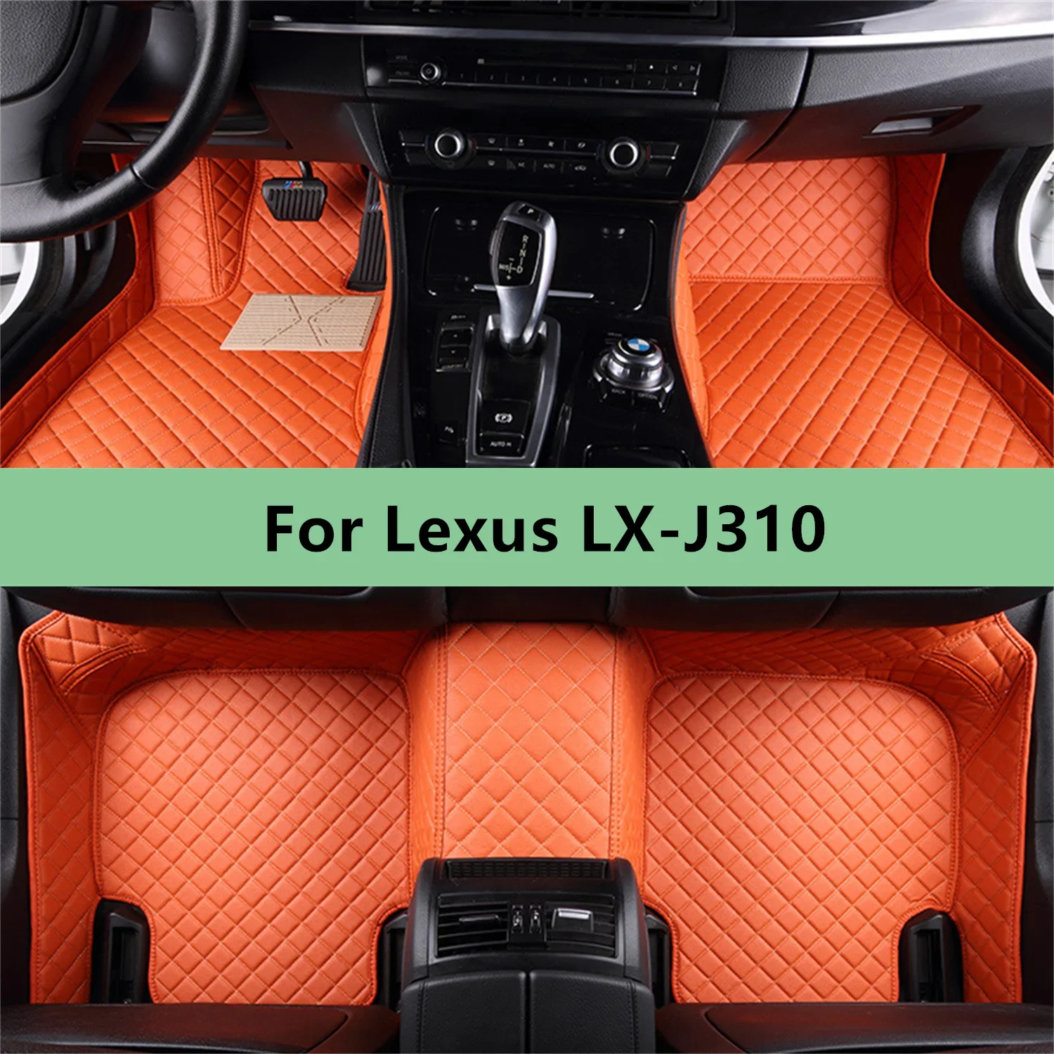 Фото Автомобильные коврики для Lexus LX-J310 2022 2023 2024, автомобильные коврики для мужчин и женщин, автомобильные аксессуары №1