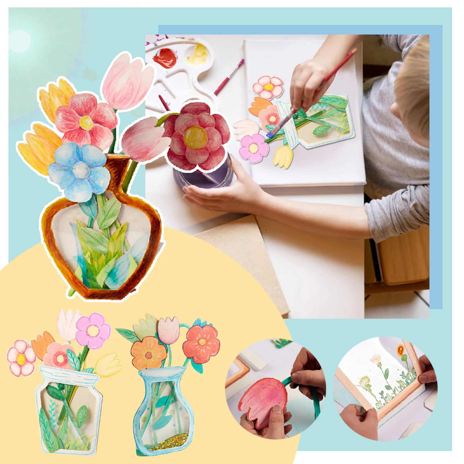 Женский подарок для девочек DIY садовый декор художественный проект творческие