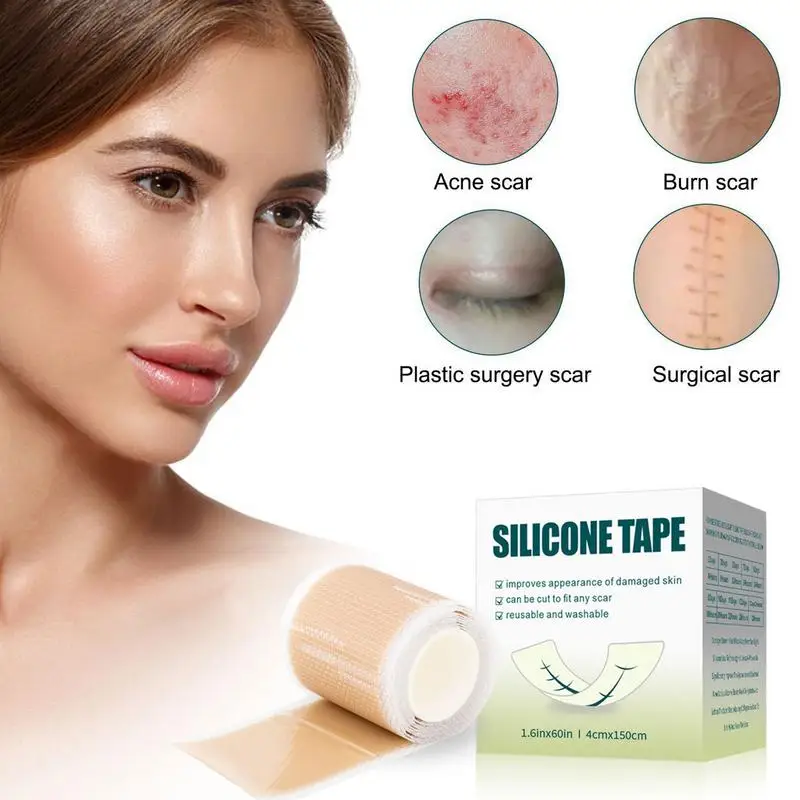 Силиконовые листы для шрамов силиконовые полоски многоразовые удаления