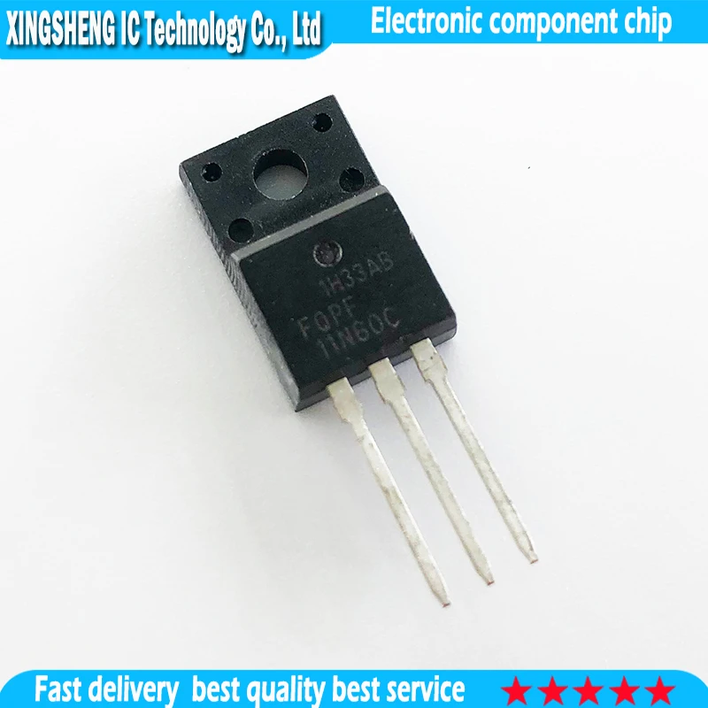 5 шт./лот FQPF11N60C 11N60C TO220F TO-220F новый оригинальный в наличии