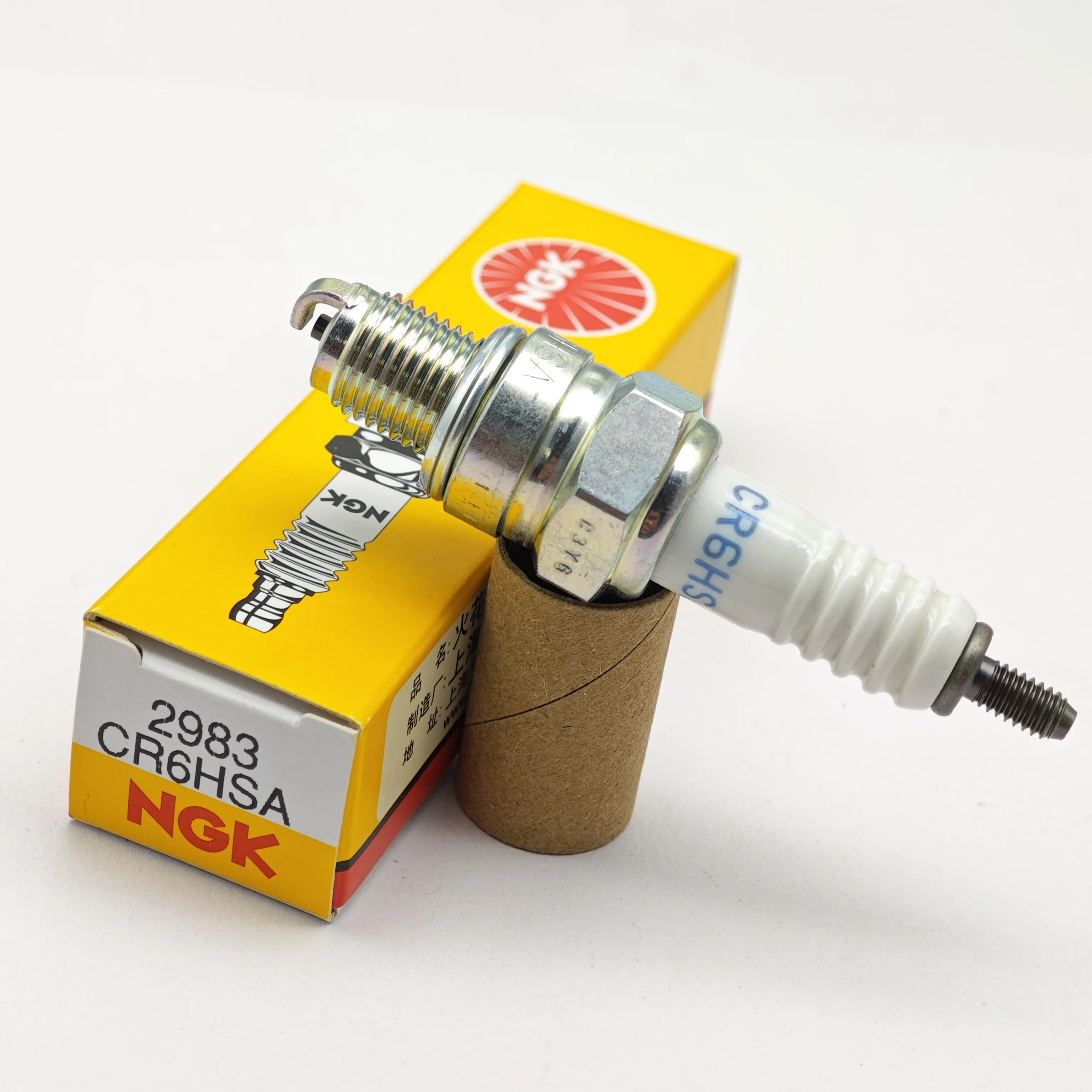 

1 шт. оригинальная свеча зажигания для мотоцикла NGK CR6HSA # 2983 для Tianjian 125 Qiaoge 100 Ghost Fire Fuxi Qiaoge I125 AS 125