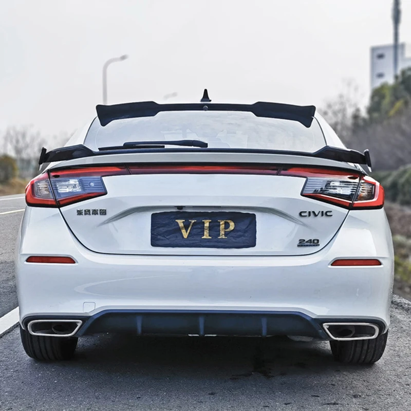 Для глянцевого черного спойлера крыла нового Honda CIVIC хэтчбека комплект