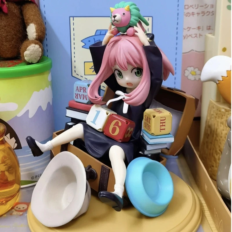 Фото Коллекционная модель-конструктор Spy x Family Anya Forger Ichiban Kuji A Prize Calendar: Аниме-фигурка для взрослых коллекционеров и фанатов, подарок №4