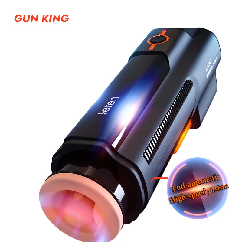 Новинка автоматическая телескопическая грудь Leten The King Of Gun мужская модель