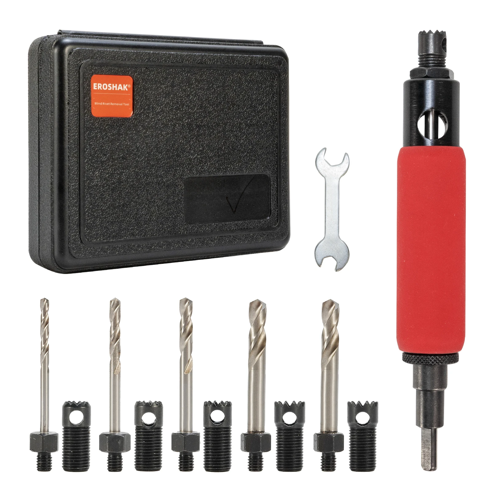 

HIFESON Адаптер сверла для удаления заклепок 3,2/4,0/5,0/6,0/6,4 мм