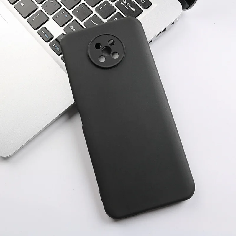 

Силиконовый чехол из ТПУ для Nokia G50 5G, мягкий чехол для NOKIA G50 G 50, прозрачный матовый черный чехол, защита объектива