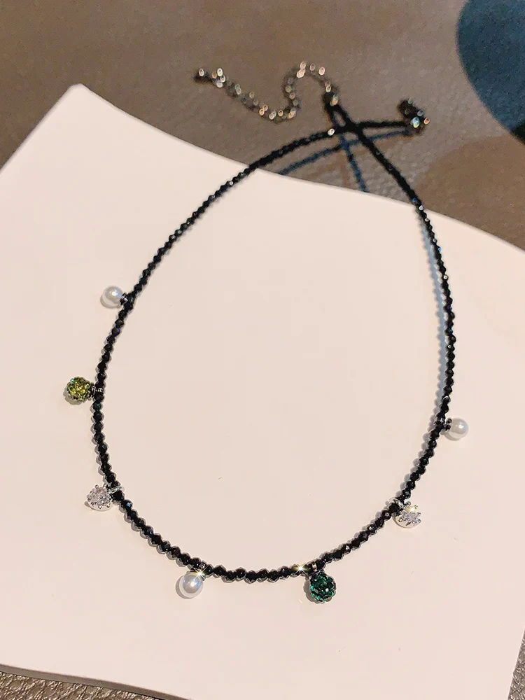 2024 новое популярное жемчужное ожерелье на ключице оригинальный дизайн