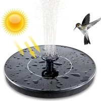 mini solar power floating fountain pool pond waterfall solar fountain for garden pool garden bird bath solar decorative fountain
