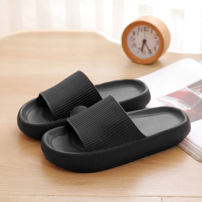 

Soft Sole Thick Platform Women Slippers Bathroom Home Fashion EVA Indoor Comfortable Sandals For Women Summer Non-slip Shoes